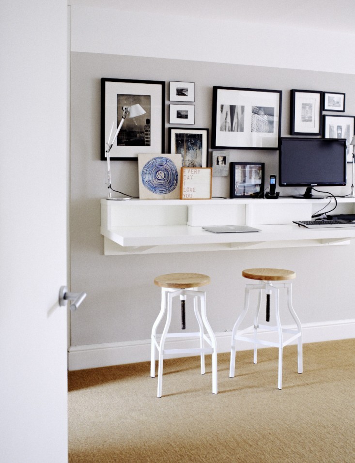 Идея дизайна домашнего офиса: отличное решение для временных посетителей офиса