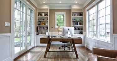 Дизайн интерьера домашнего офиса от Vita Design Group