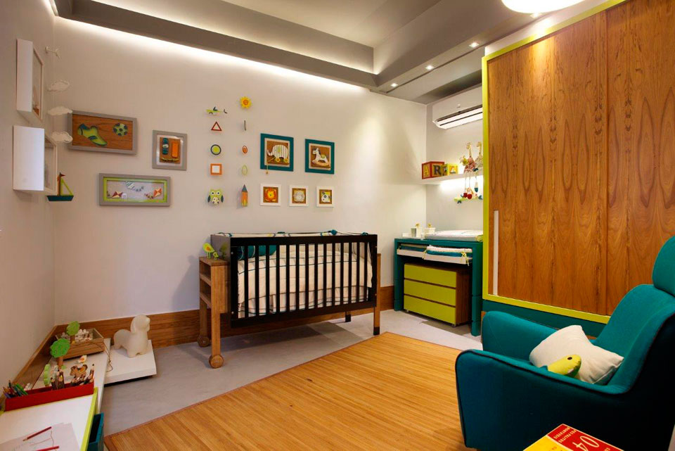 Интерьер детской комнаты. Фото 79