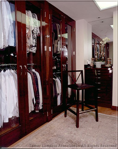 Стеклянные двери шкафа для одежды