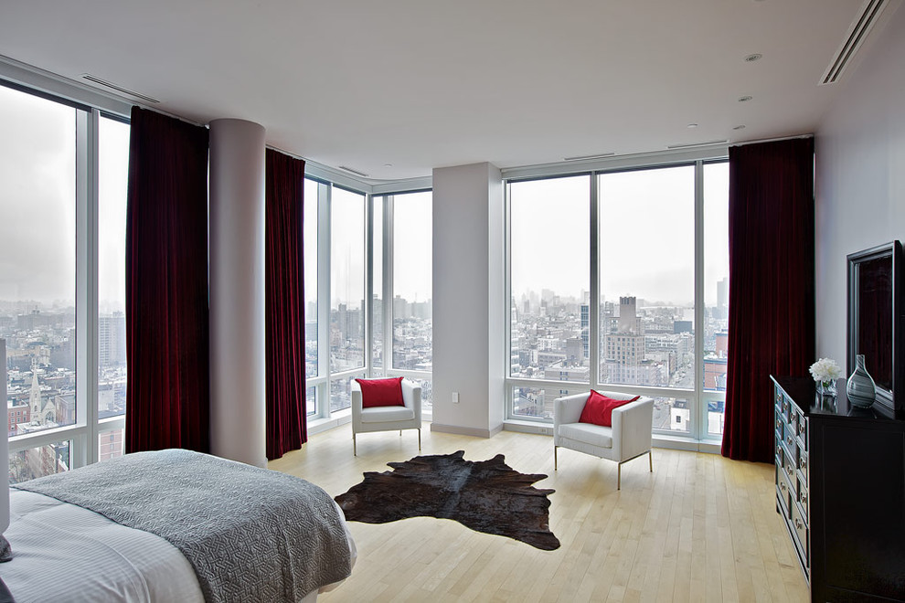 Interier Bedroom with a view of the beauty 03