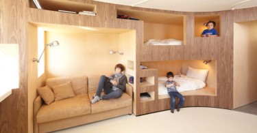 Дизайн интерьера детской комнаты в квартире от h2o Architects