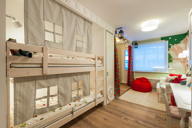 Детская комната 9 кв. м.: обзор основных вариантов и правил дизайна для детской (140 фото и видео)