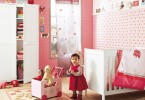 Красивый проект детской комнаты в розовых тонах