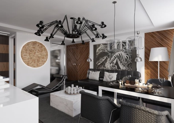 Роскошные апартаменты: Дизайн интерьера гостиной комнаты