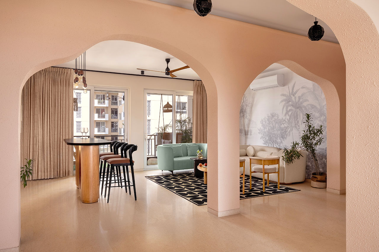 Квартира в Гургаоне, которая привносит в город прибрежный дух