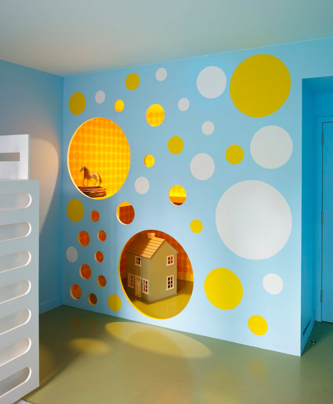 Дизайн интерьера детской игровой комнаты