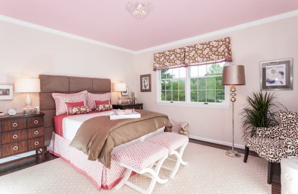 Дизайн комнаты для девочки в розовом цвете. Фото 30
