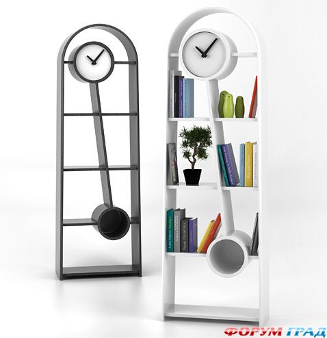 clock book shelf 02