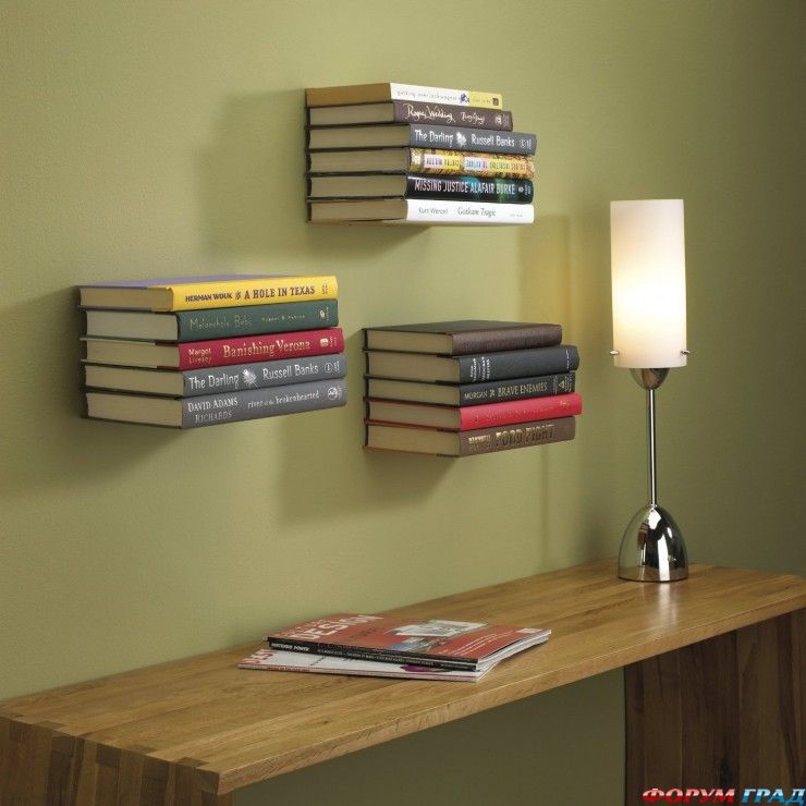 conceal wall book shelf 01