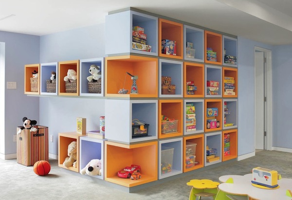 Идеи хранения для детской комнаты