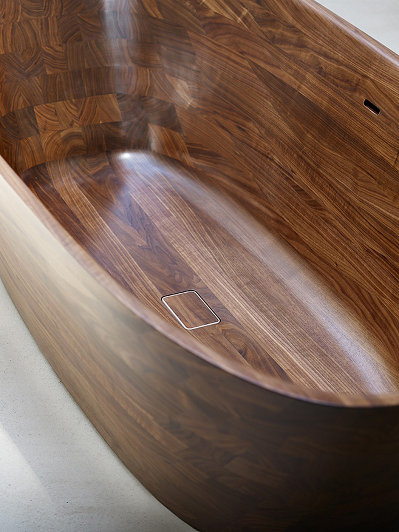 Мебель для ванной орех - дизайнерская коллекция