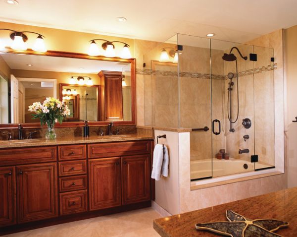 design shower with glass doors photo 01