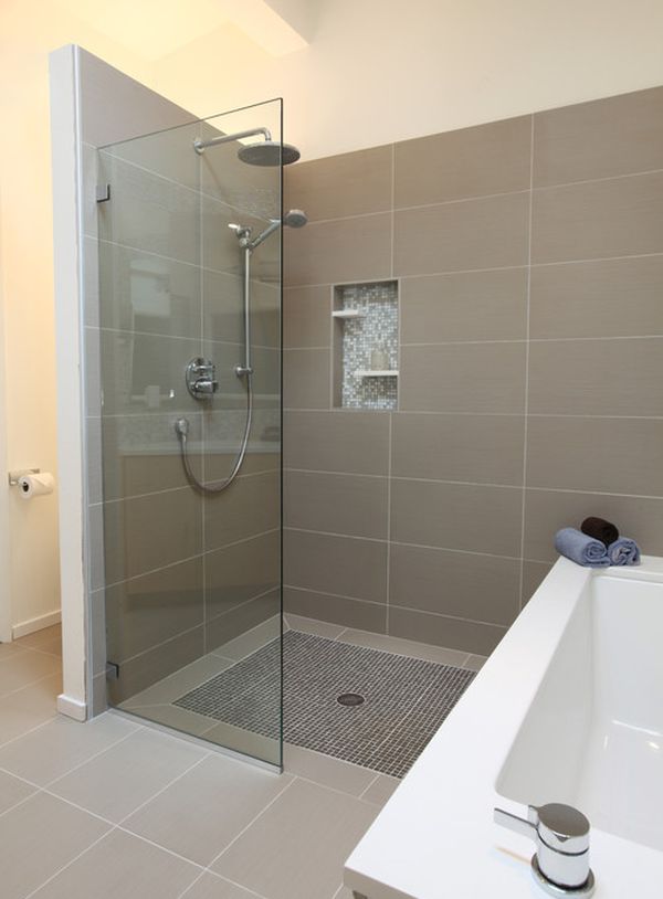 design shower with glass doors photo 17