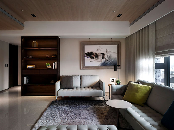 Дизайн интерьера квартиры в классическом стиле: гостиная