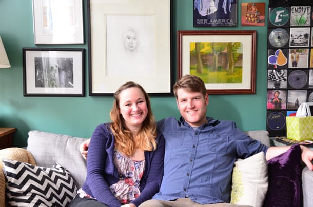 Дизайн интерьера маленькой квартиры: семейная пара Марк и Эмили