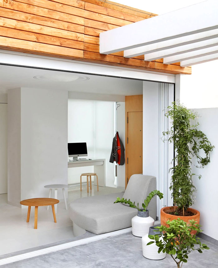Дизайн интерьера квартиры в современном классическом стиле - кабинет