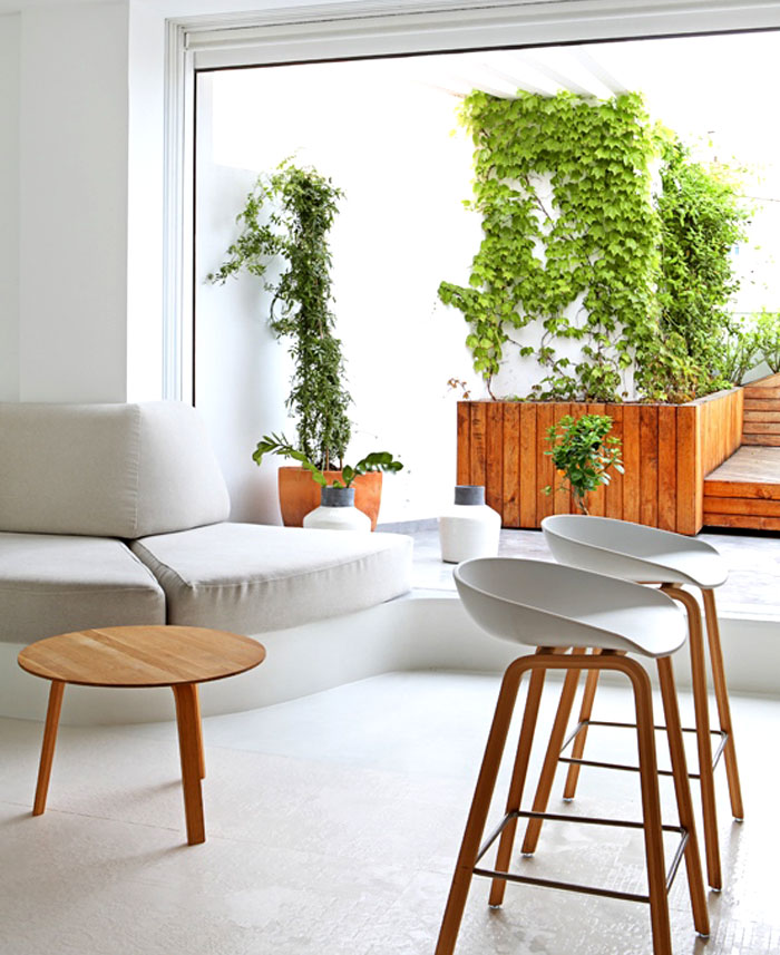 Дизайн интерьера квартиры в современном классическом стиле - гостиная