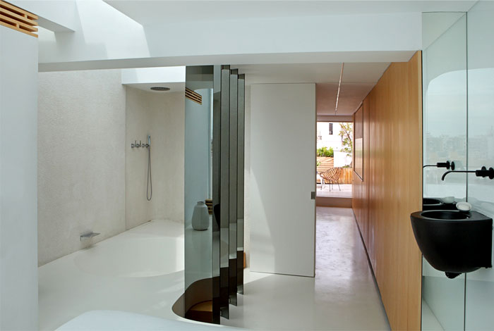 Дизайн интерьера квартиры в современном классическом стиле - ванная