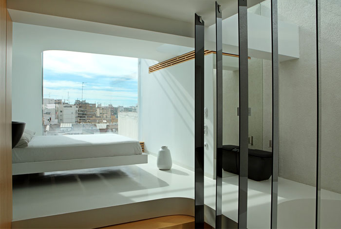 Дизайн интерьера квартиры в современном классическом стиле - спальня