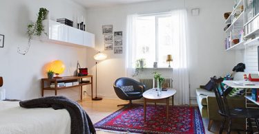 Дизайн небольшой квартиры в Швеции
