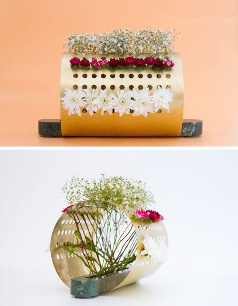 Дизайнерские вазы: сочетание цветов в вазе