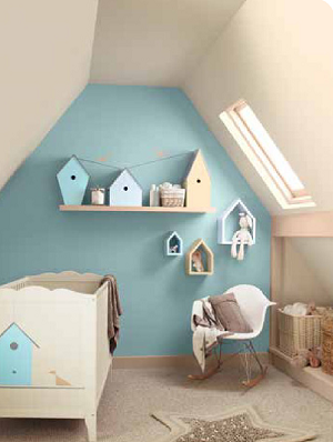 Как оформить интерьер очаровательное пастельной детской спальни