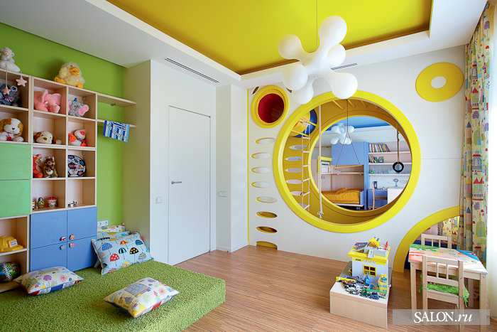 Дизайны детских комнат в современном стиле - 20+ оформлений