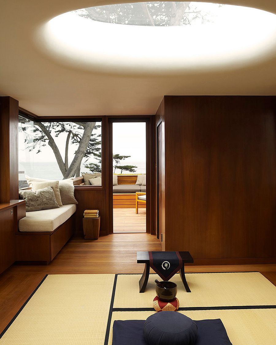 Комната для медитации: еще один вариант японского стиля