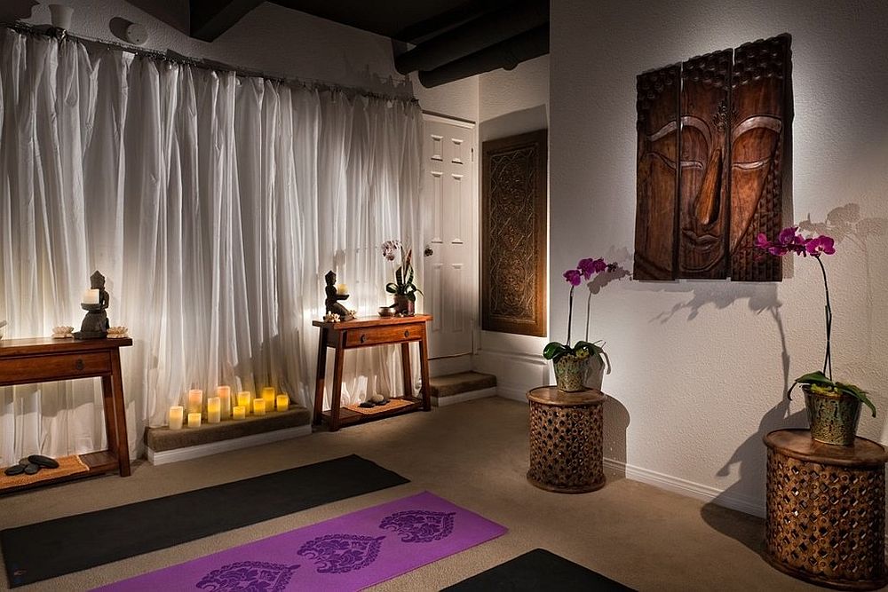 Комната для медитации в современном стиле