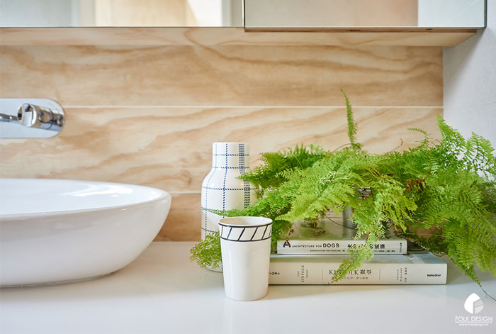 Компактная квартира студия в стиле минимализм: ванная комната - фото 3