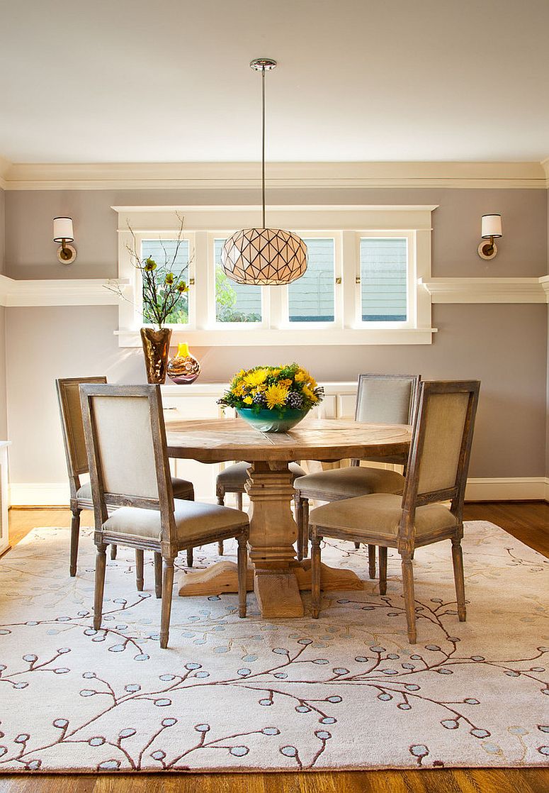 Ковер для столовой - прекрасное дополнение для разных стилей: роскошное ковровое покрытие