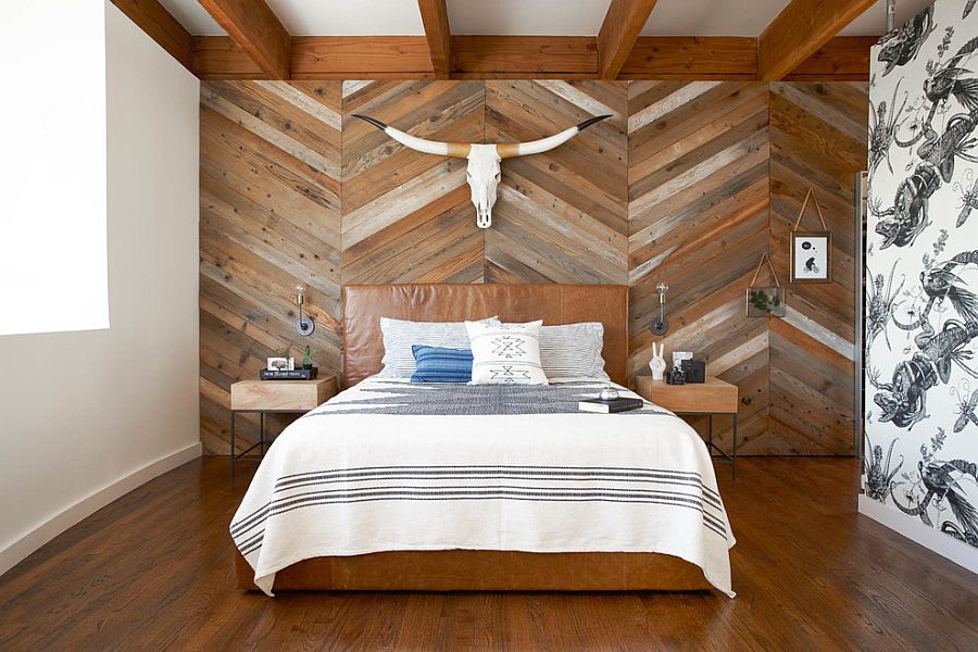 Модные тенденции оформления спальни, которые освежат ваш дом: акцентная стена