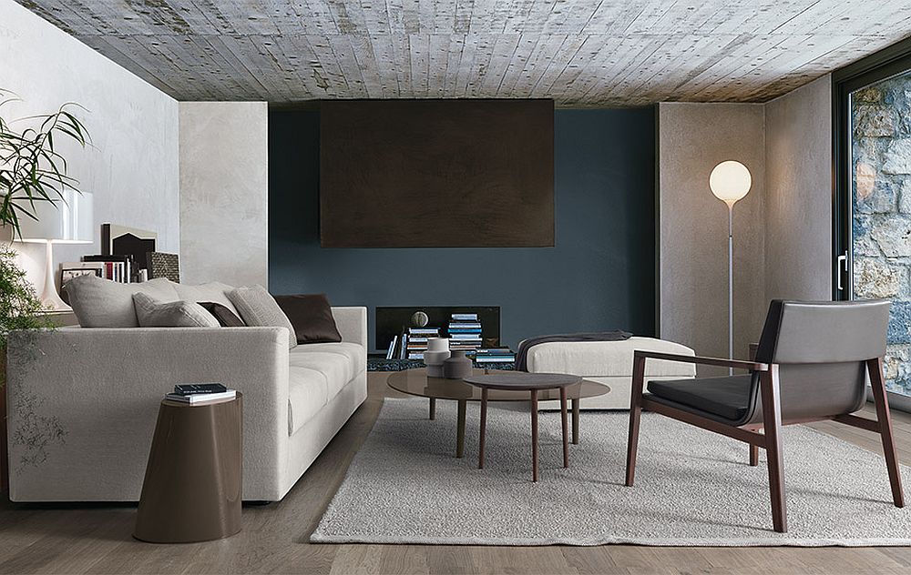 Секционные диваны для гостиной от компании Jesse, Италия: строгая классика