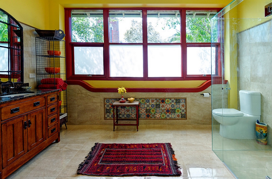 Креативная ванная комната в средиземноморском стиле