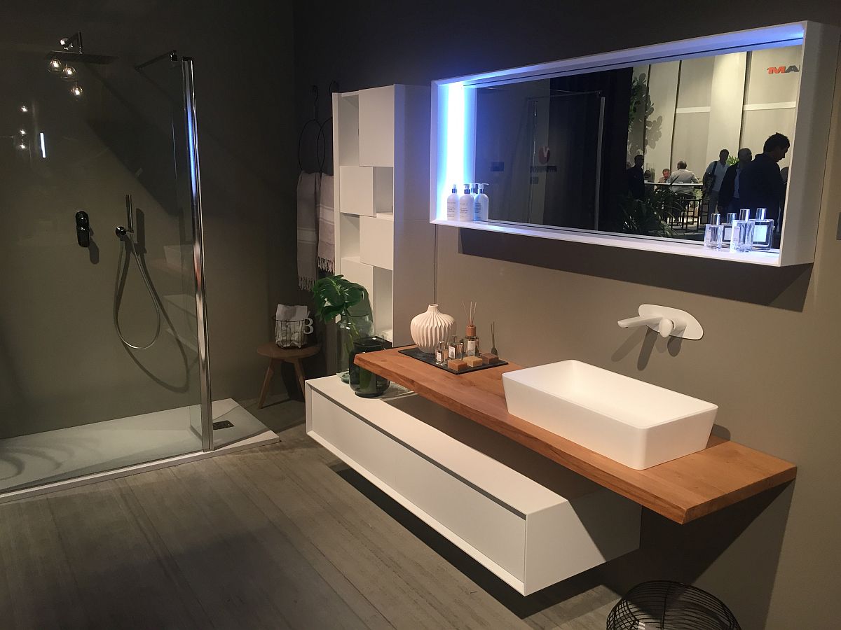 Современные идеи дизайна интерьера ванной для вашего дома. Фото 17
