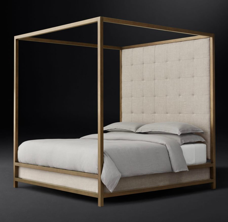 Современные кровати – фото моделей с балдахином. Фото 1