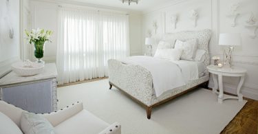 Спальня в белых тонах. 10 вариантов удачного дизайна