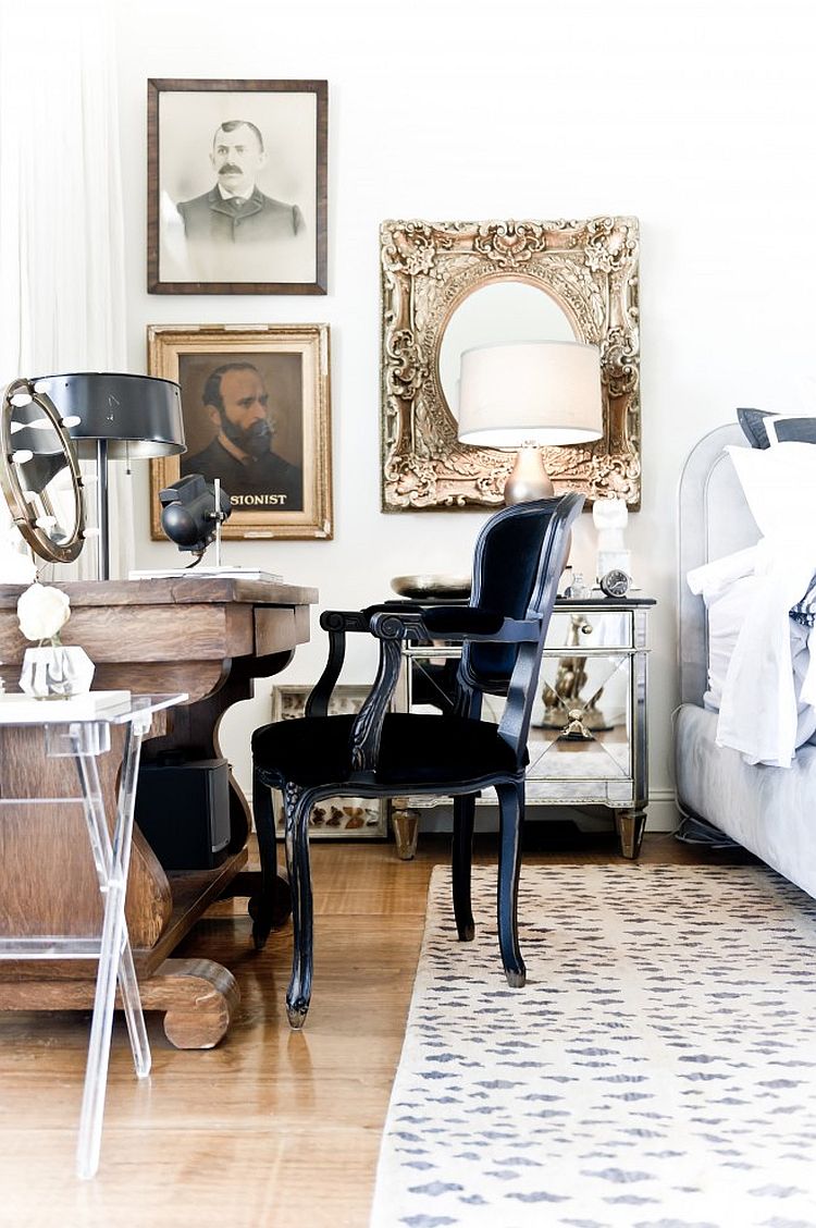 Спальня в викторианском стиле на любой вкус: элегантное рабочее пространство