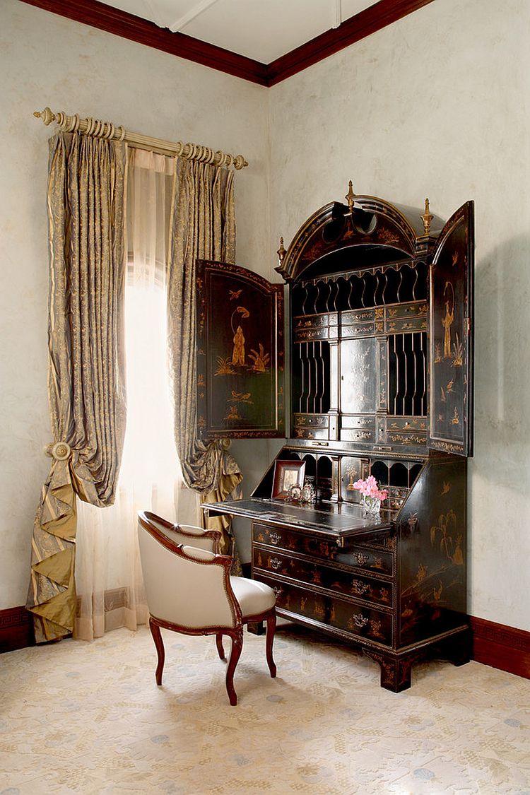 Спальня в викторианском стиле на любой вкус: секретер от Burton Ching