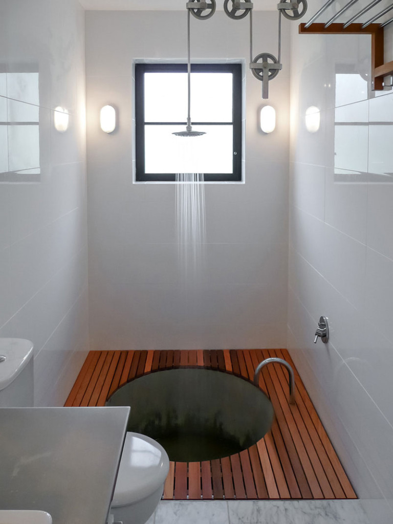 Стильный интерьер ванной комнаты: Lance Workshop