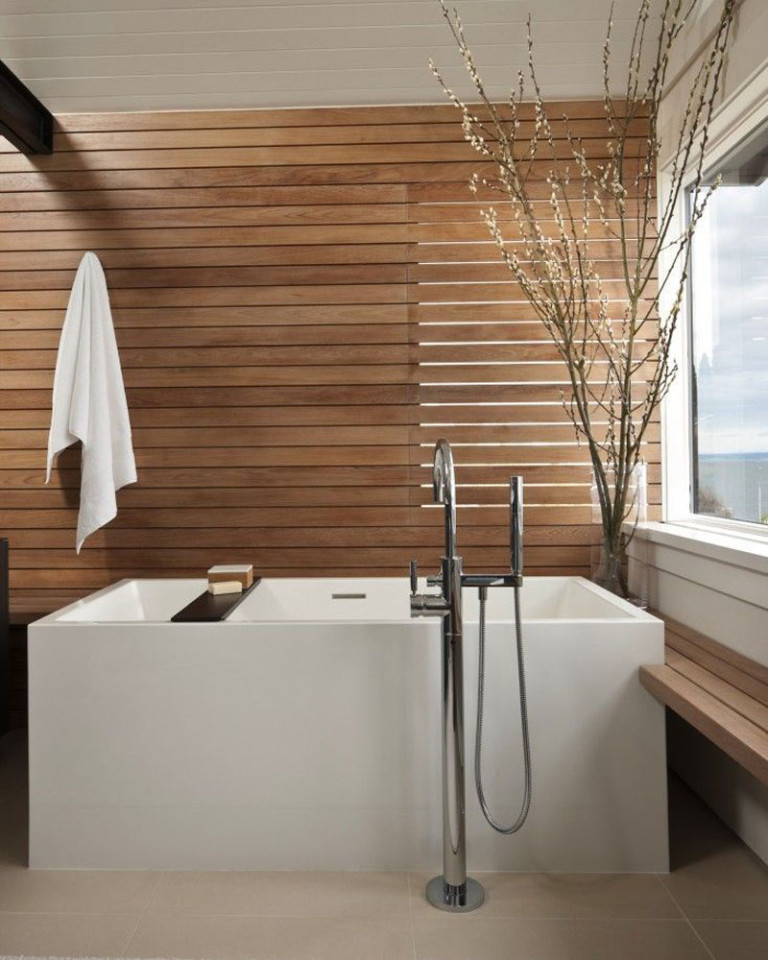 Стильный интерьер ванной комнаты: NB Design Group