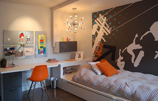 Дизайн комнаты для мальчика - 115 фото идей оформления интерьера комнаты для мальчика
