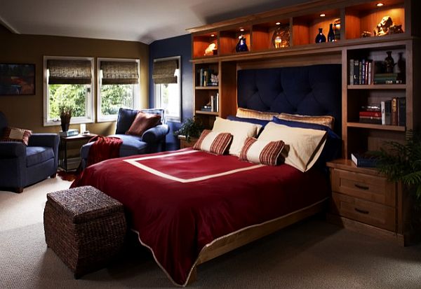 Дизайн спальни в ярких тонах - комната для незабываемых сновидений