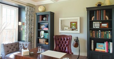 Дизайн интерьера домашнего кабинета от Cathy Zaeske