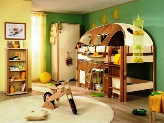 Интерьер сказочной детской комнаты. Фото 8