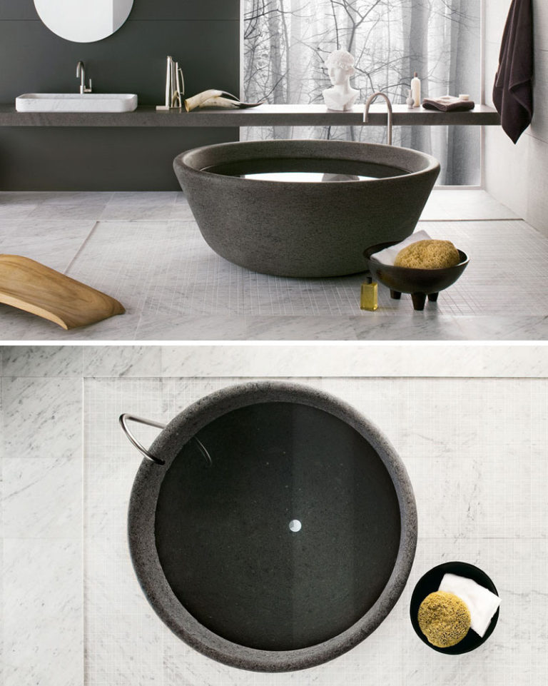 Ванна из камня от Neutra Design